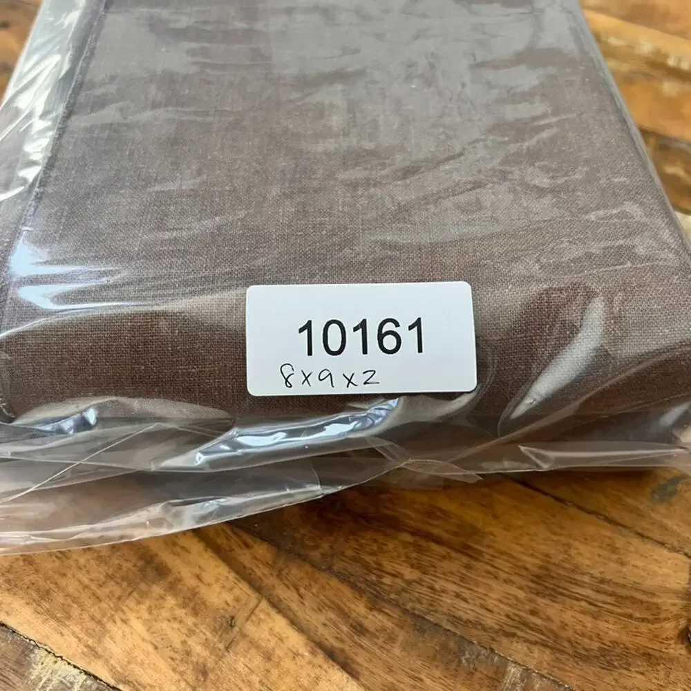 Unbranded Linen Tablecloth Brown 57 x 84